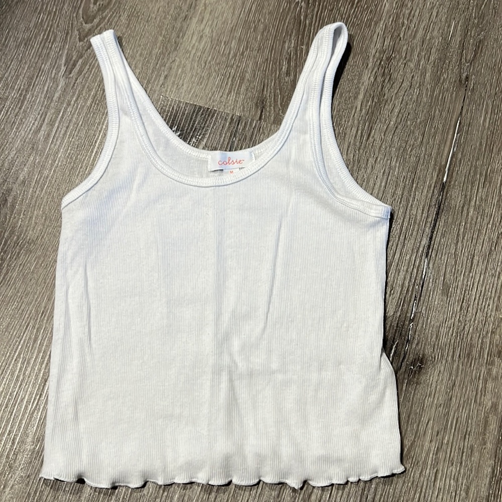 Cropped tank top